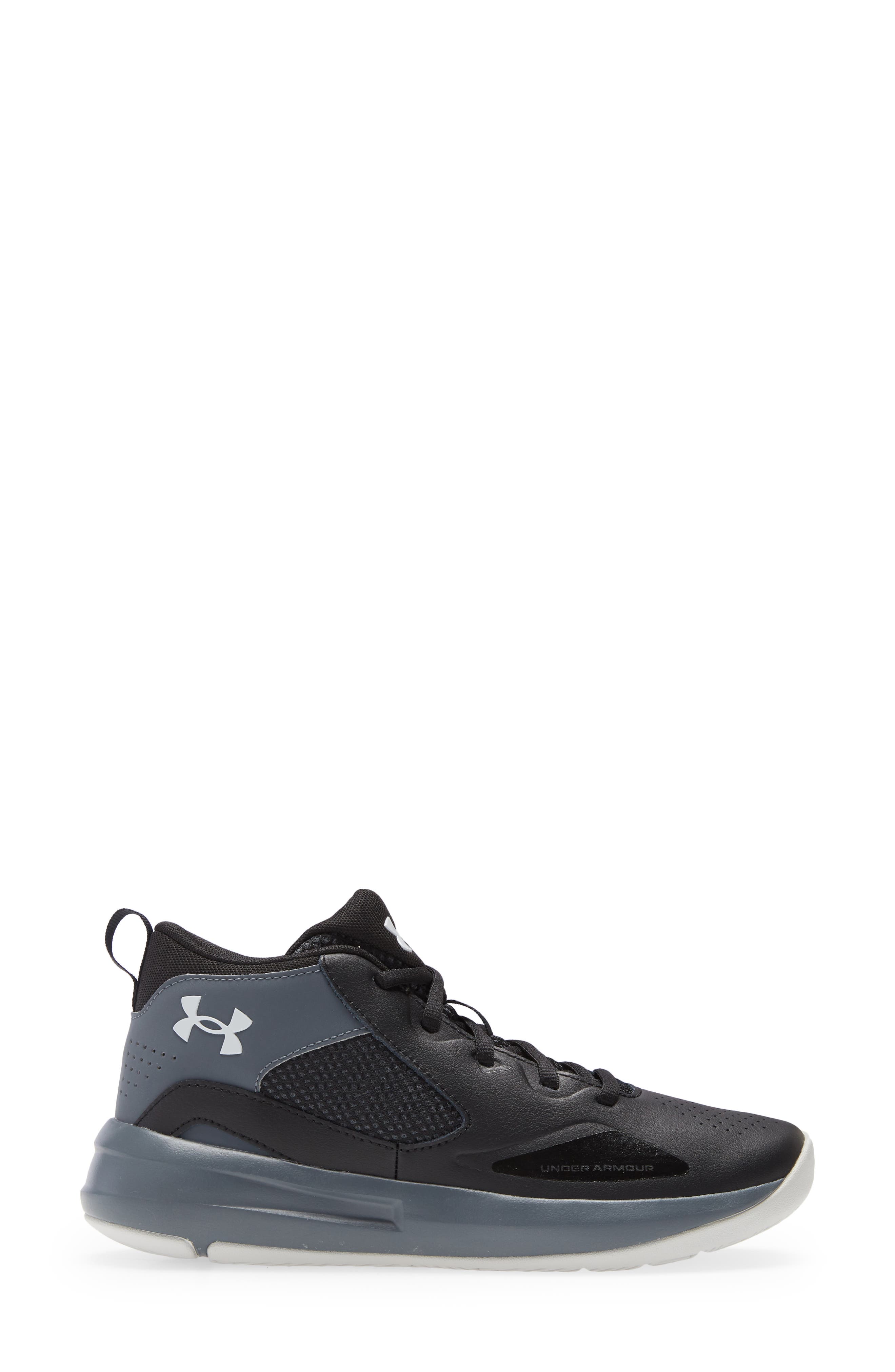 Under Armour Kids' Lockdown 5 Basketball Shoe, Alternate, color, 
