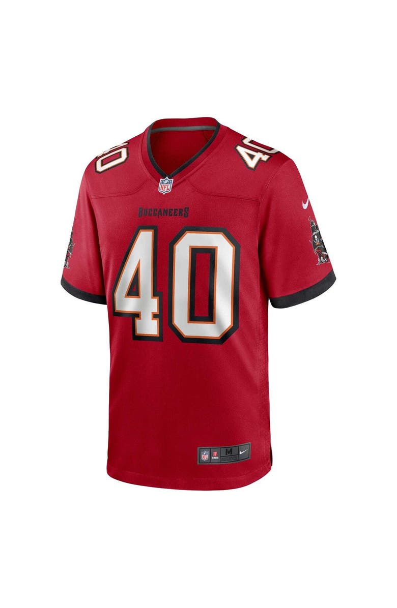 Nike Men's Nike Mike Alstott Red Tampa Bay Buccaneers Retired Player Game Jersey, Alternate, color, Red