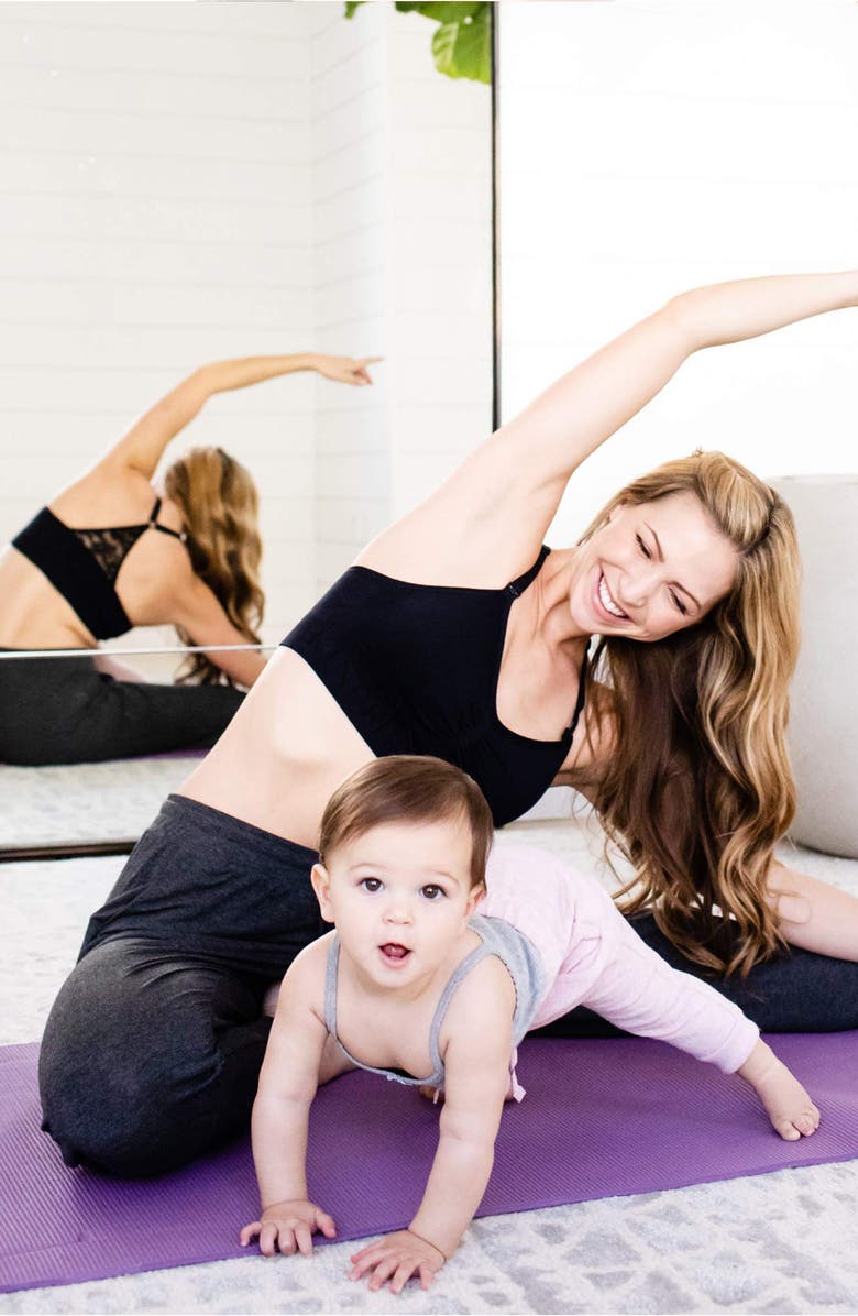 Kindred Bravely Simply Sublime Lace Racerback Nursing Bralette, Alternate, color, 