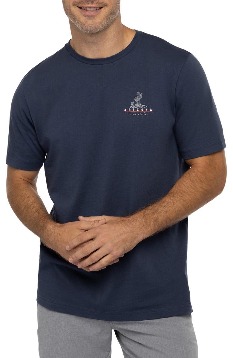 TravisMathew Bell Rock 2.0 Cotton Graphic T-Shirt, Main, color,