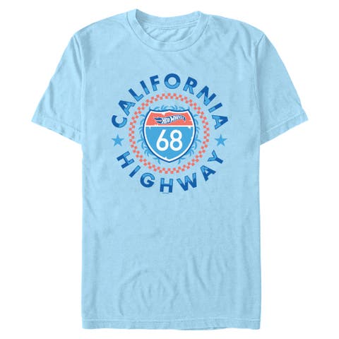 Men's Hot Wheels California Highway 68  Graphic T-Shirt