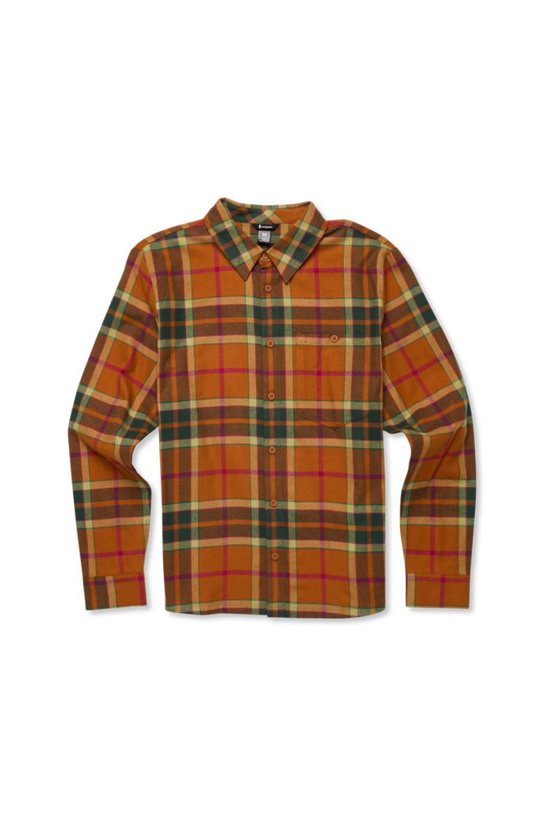 Quedo Flannel Shirt - Men's, Alternate, color, Sienna Plaid