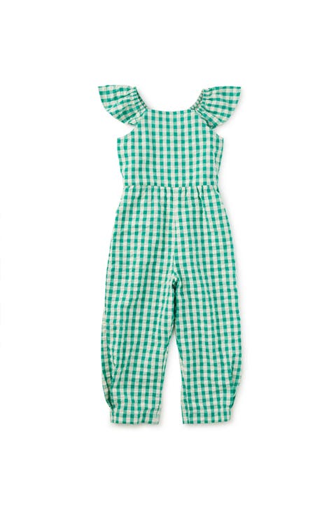 Flutter Strap Jumpsuit (Toddler, Little Kid, Big Kid)