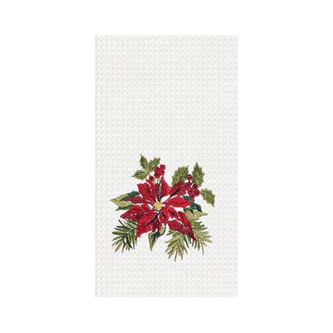 Poinsettia Botanical Towel