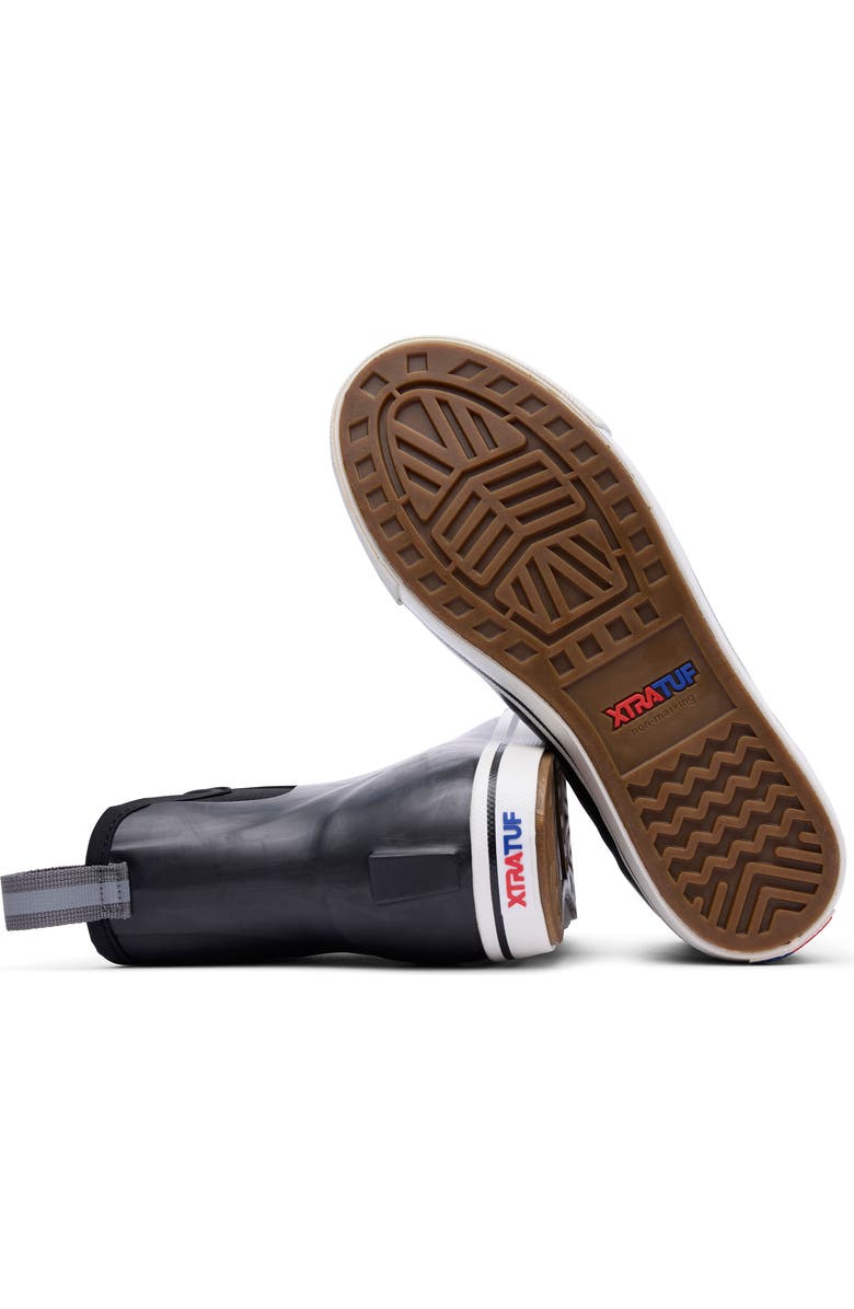 XTRATUF Waterproof Ankle Deck Boot, Alternate, color, Black