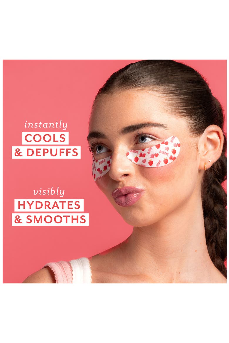 Eye Want Candy 5-Pack Smoothing & Hydrating No-Slip Eye Patches, Alternate, color, NO COLOR