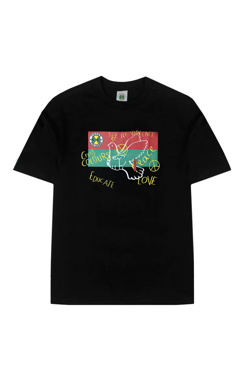 Cross Colours Dove T-Shirt, Main, color, Black