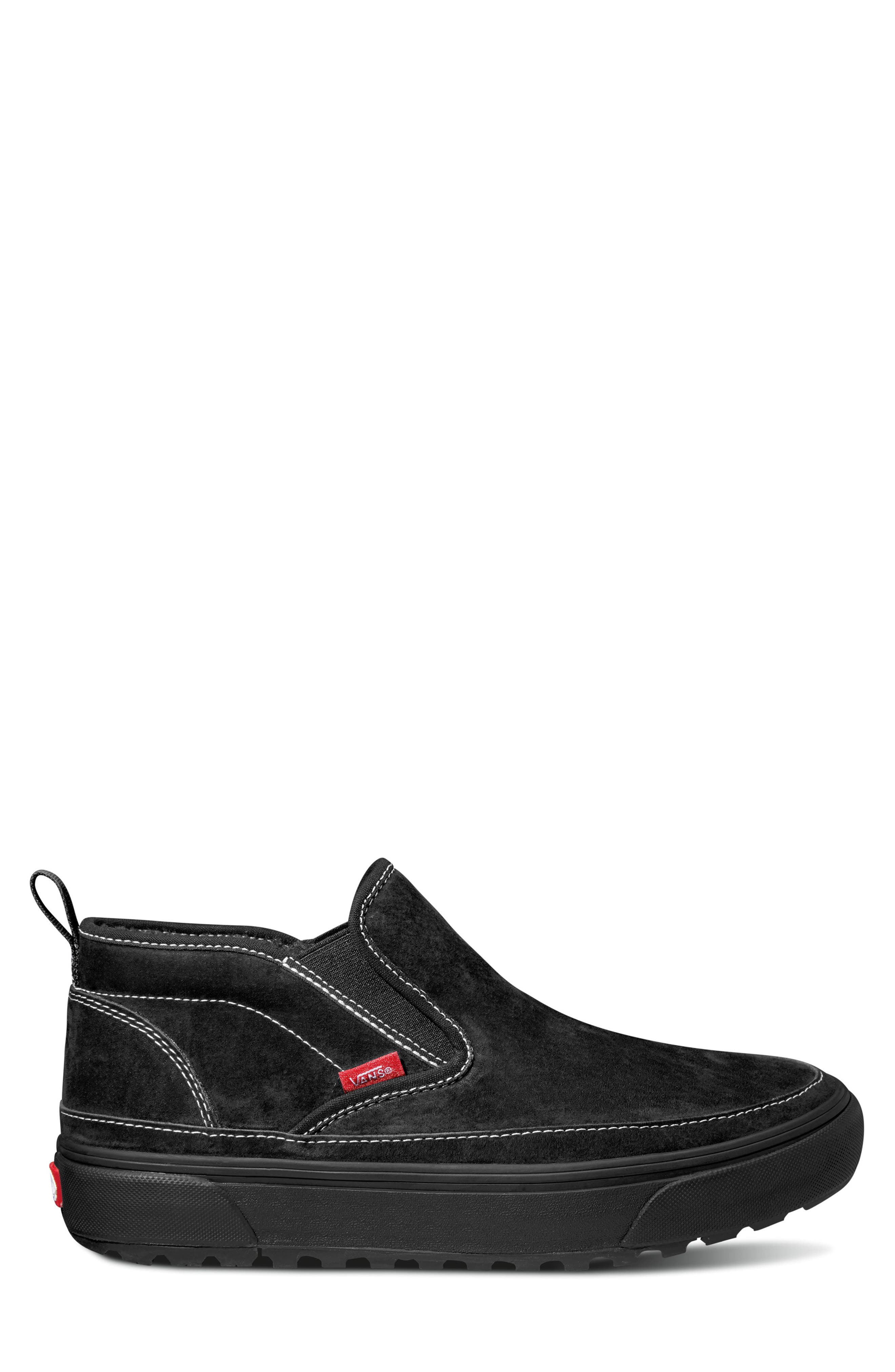 MTE-1 Slip-On Sneaker, Main, color, BLACK BLACK SUEDE
