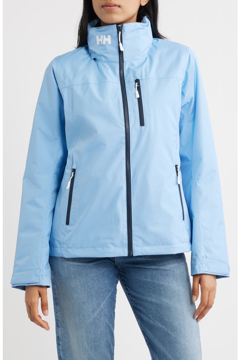 Crew 2.0 Waterproof Midlayer Hooded Sailing Jacket, Main, color, BRIGHT BLUE