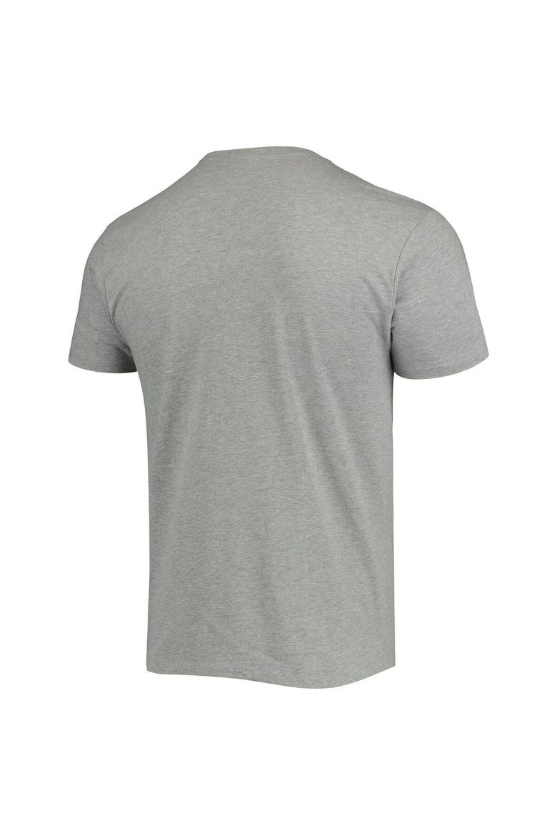 Men's Junk Food Heathered Gray Arizona Cardinals Helmet T-Shirt, Alternate, color, Heather Gray