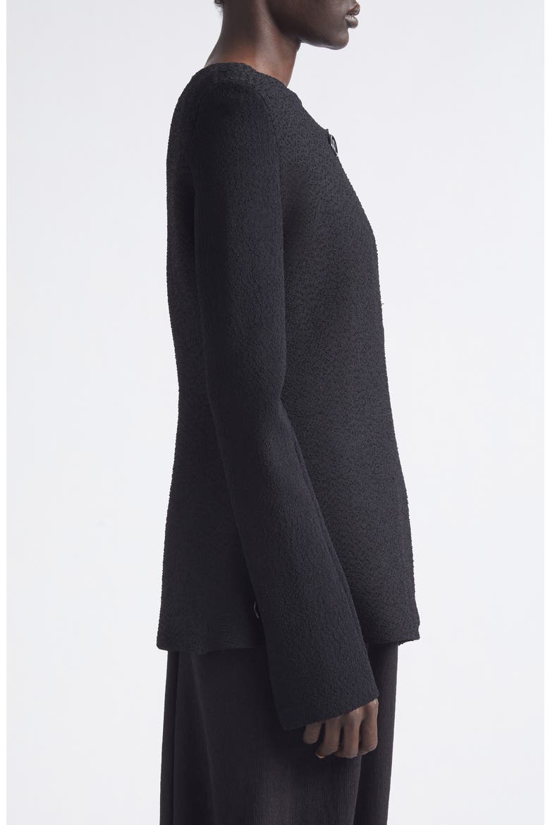 Sukki Asymmetric Jacket, Alternate, color, BLACK