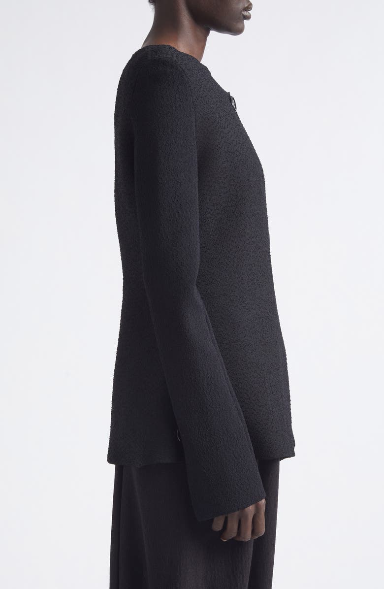 Proenza Schouler Sukki Asymmetric Jacket, Alternate, color, Black