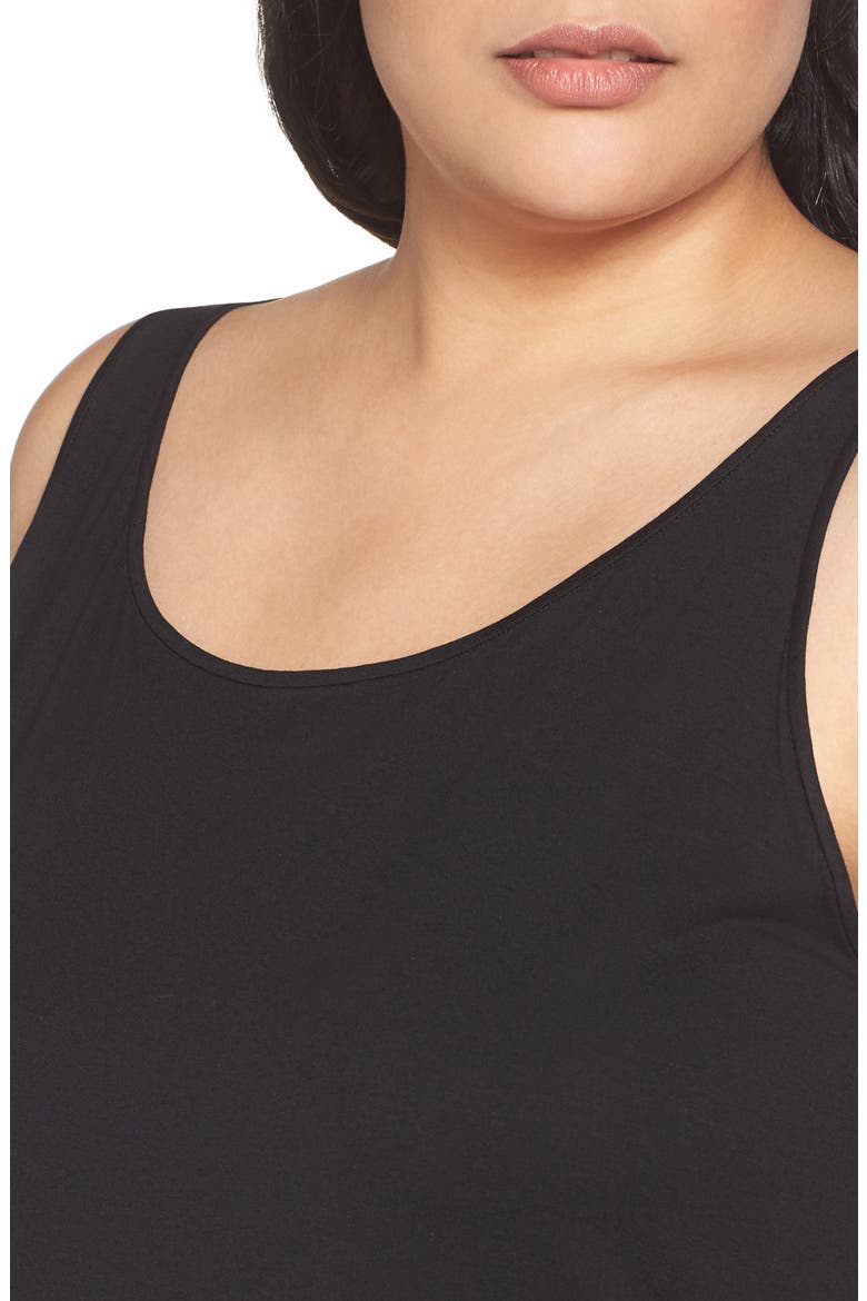 Lightweight Jersey Tank, Alternate, color, BLACK