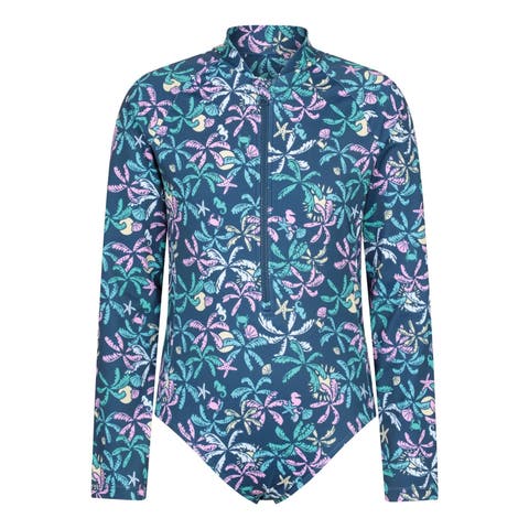 Childrens/kids Mira Palm Leaf Rash Guard