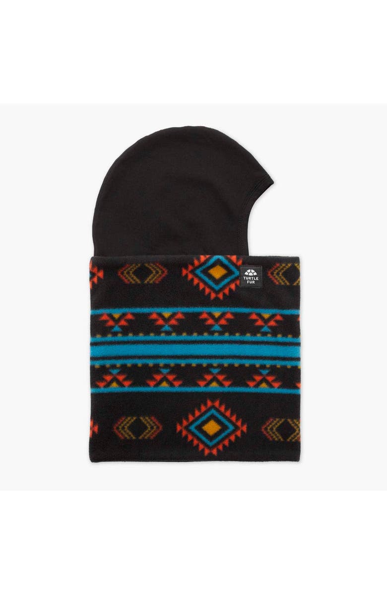 Turtle Fur Printed Fleece Shellaclava Balaclava with VelvetSoft, Main, color, Desert Nights