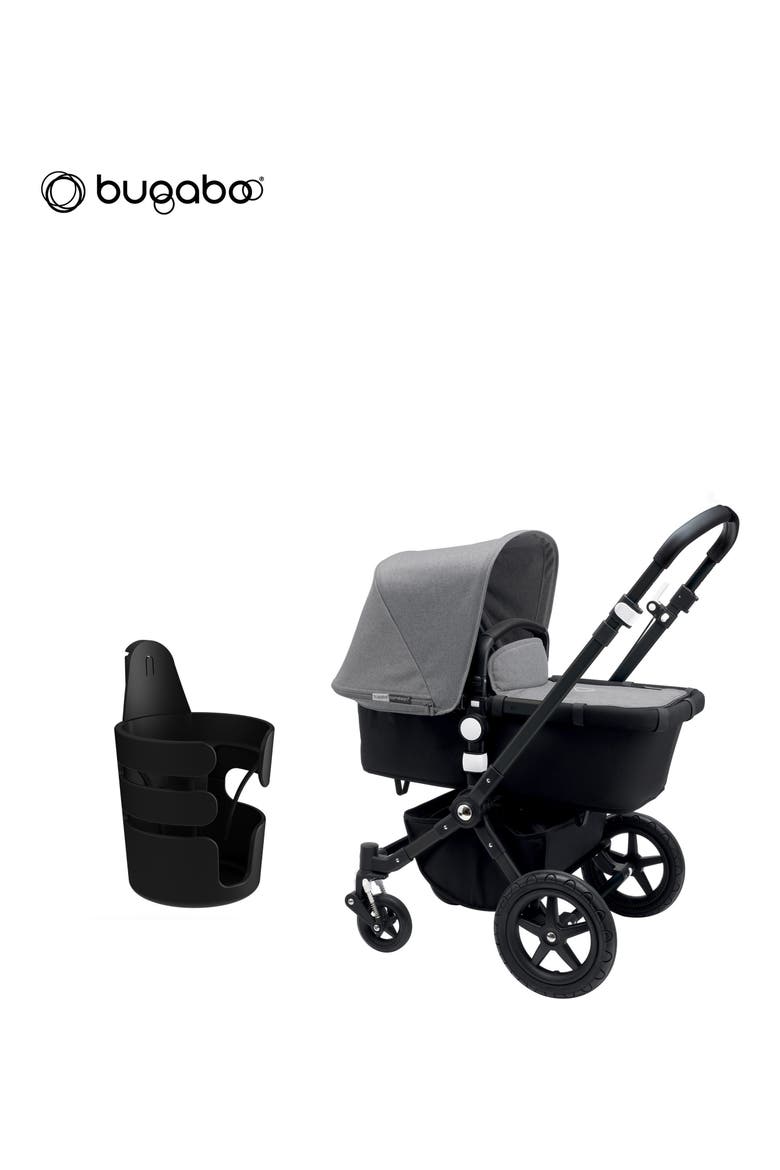 Cameleon³ Complete Stroller with Fabric Set, Alternate, color, BLACK/ GREY MELANGE