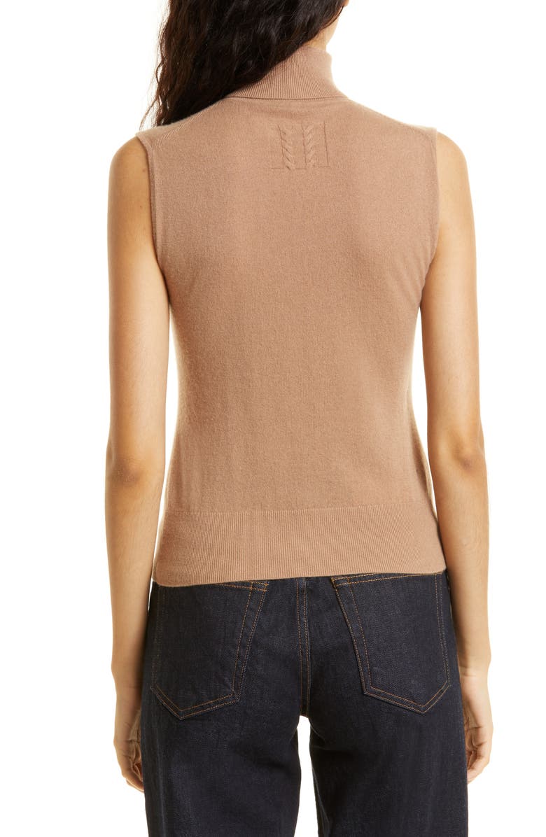 Nili Lotan Ramsey Sleeveless Cashmere Sweater, Alternate, color, 