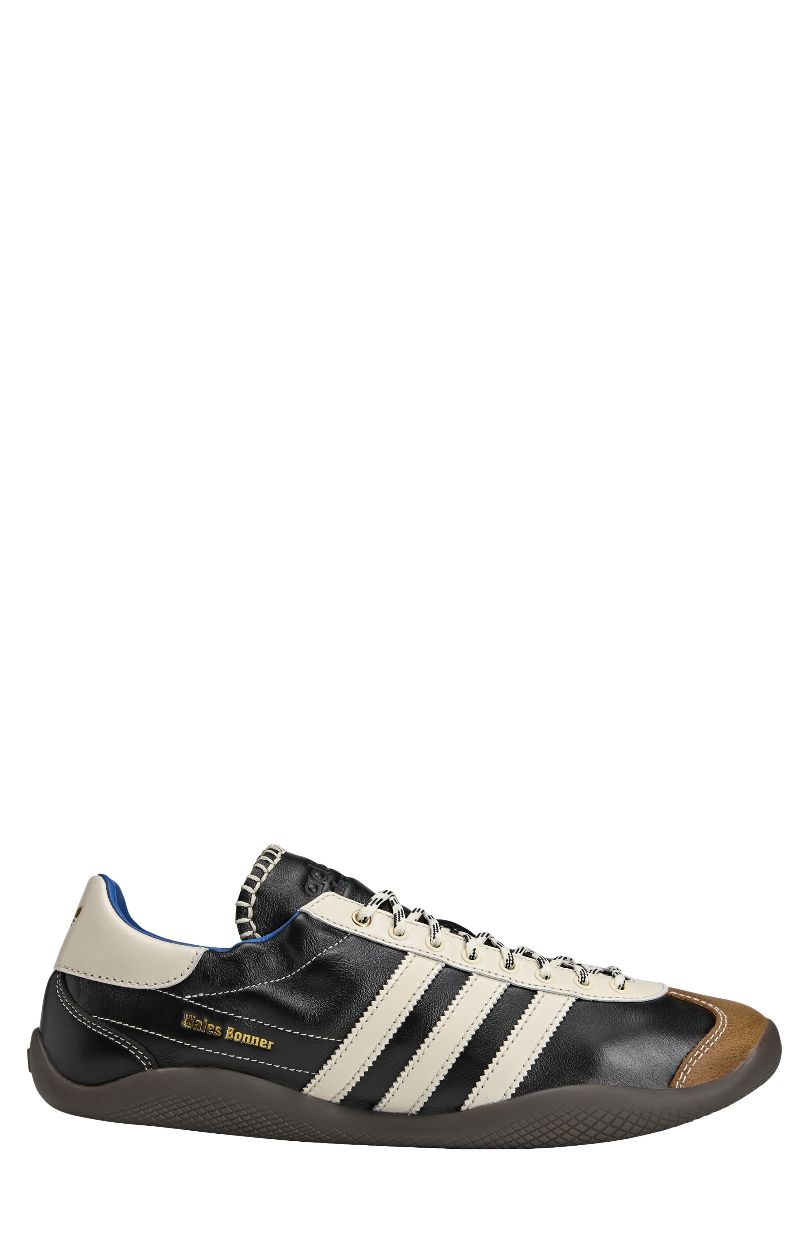 adidas x Wales Bonner Karintha OG Sneaker, Alternate, color, Core Black/ White/ Lush Blue