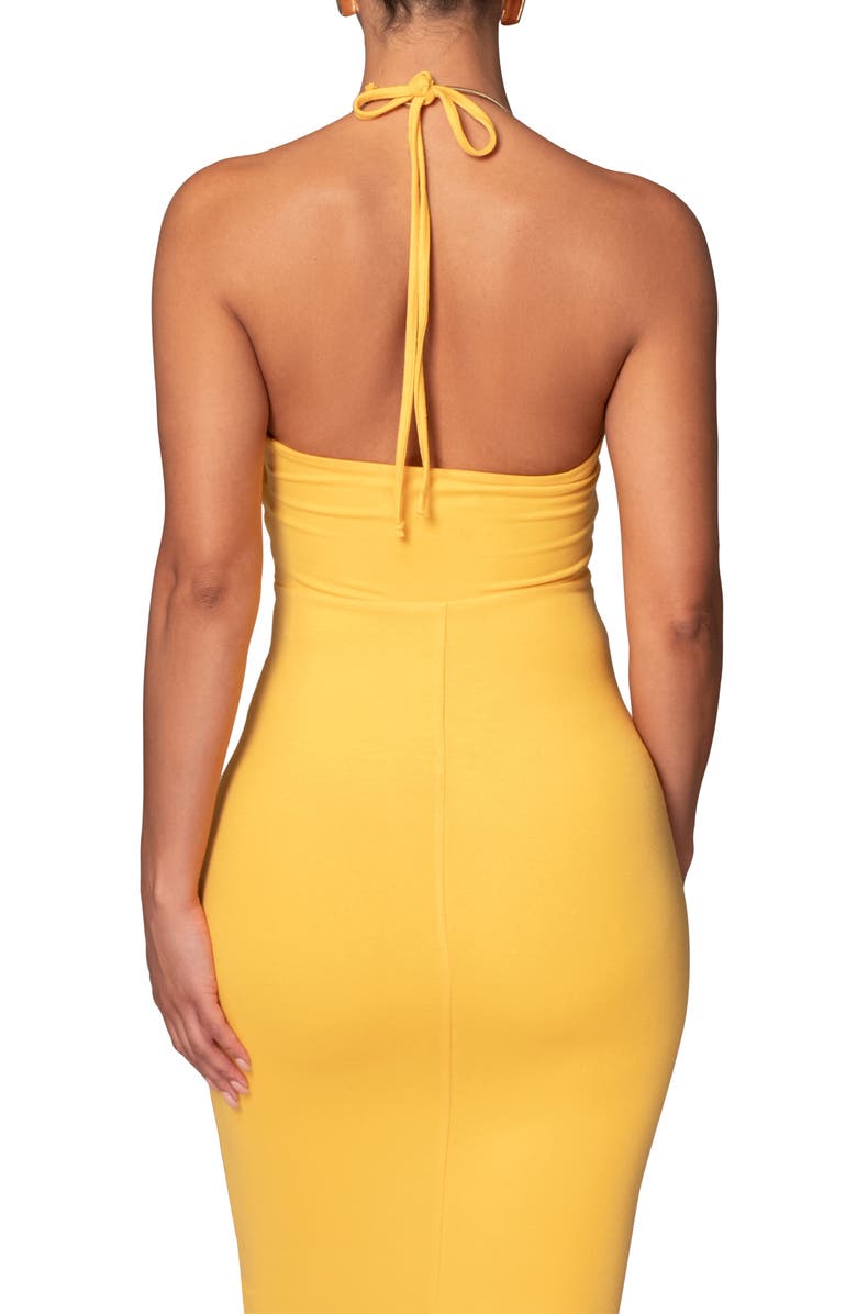 JLUXLABEL Secret Bloom Maxi Dress, Alternate, color, Yellow