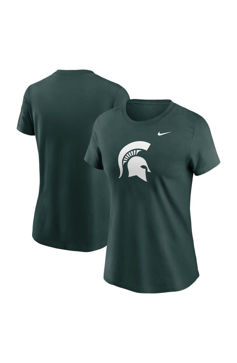 Nike Women's Nike Green Michigan State Spartans Primetime Logo T-Shirt, Alternate, color, Green