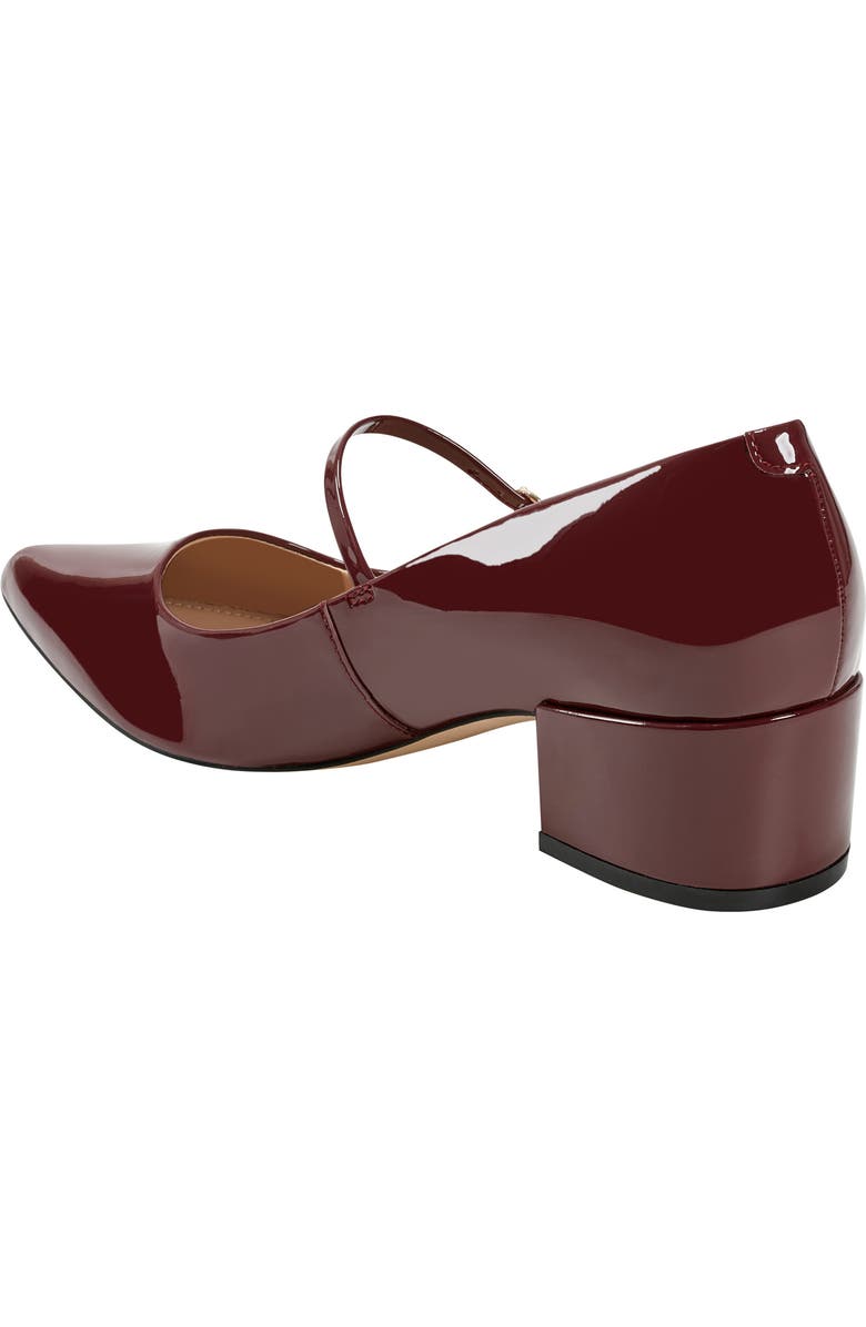 Marc Fisher LTD Luccie Pointed Toe Pump, Alternate, color, Dark Red
