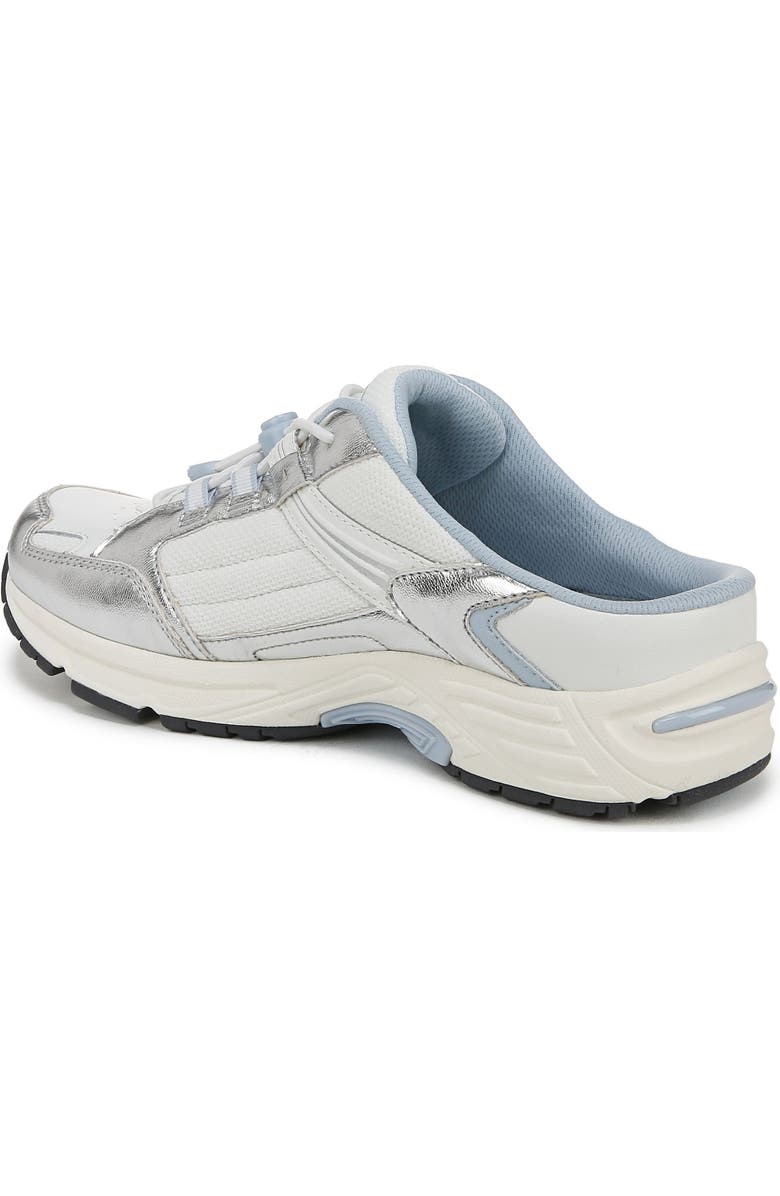 Vionic 23Walk Mule Sneaker, Alternate, color, White/ Silver