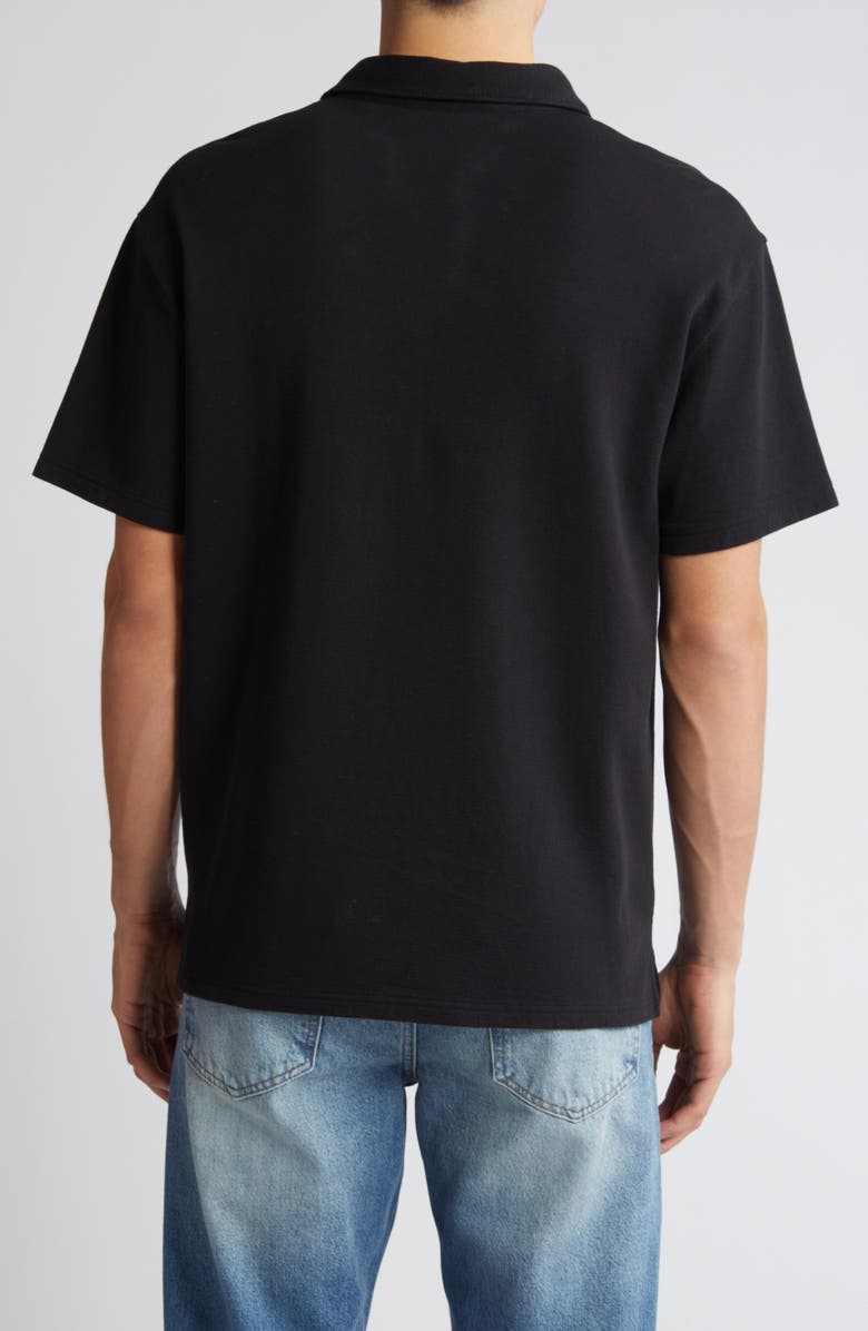 FRAME Duo Fold Polo, Alternate, color, Black