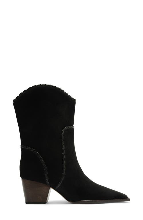 Alexandre Birman Victoria Saddle Boot In Black