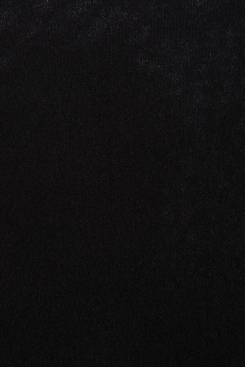 Portolano Ruffle Trim Cashmere Wrap Scarf In Black
