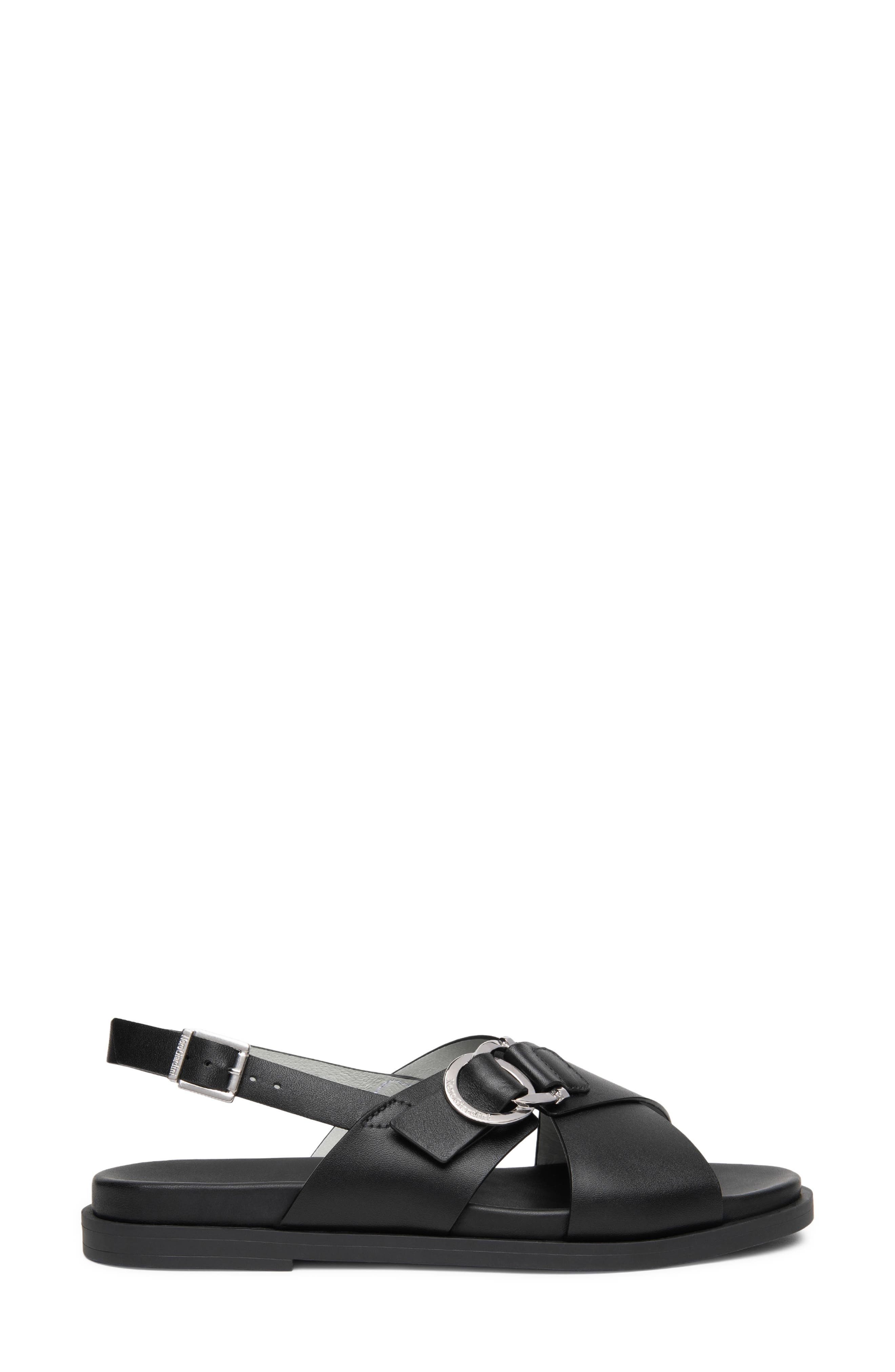 NeroGiardini Slingback Sandal, Alternate, color, Black