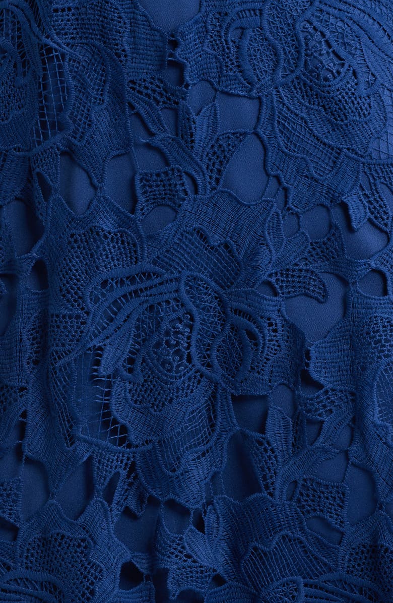 LAYERED WITH LOVE Nathalie Semi Sheer Lace Maxi Dress, Alternate, color, 