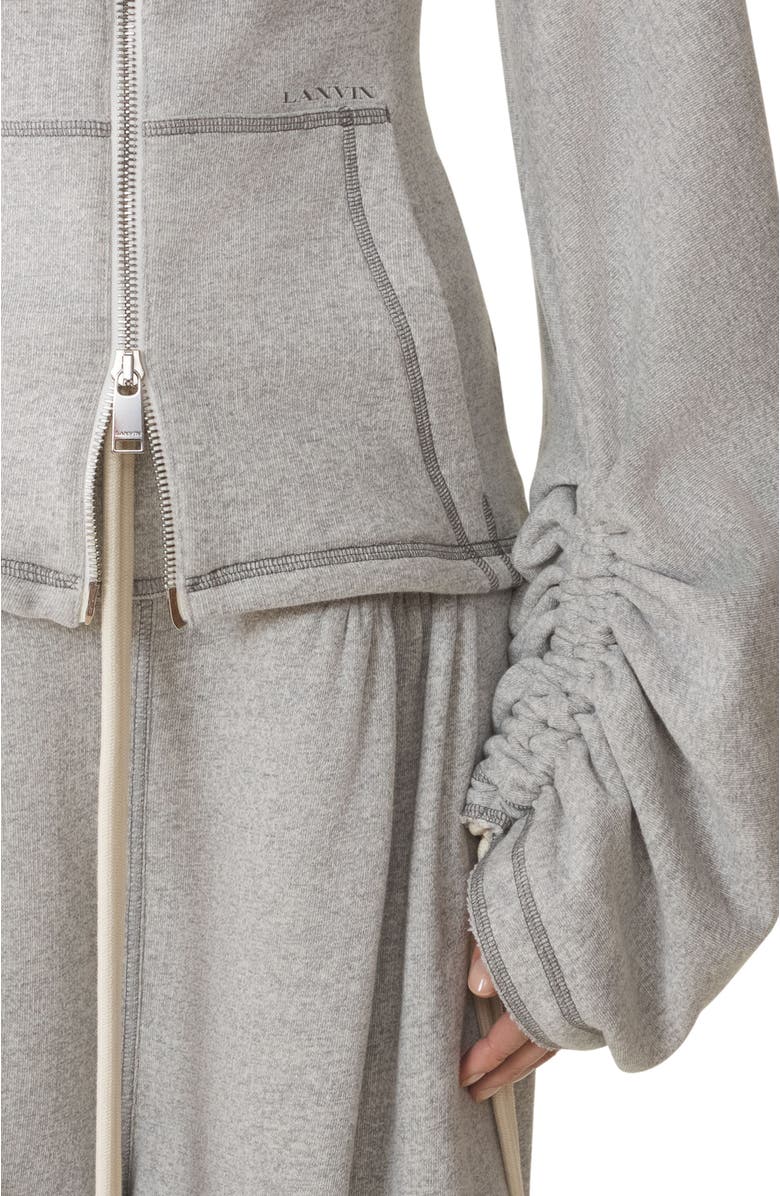 Lanvin Cotton Jersey Jacket, Alternate, color, 