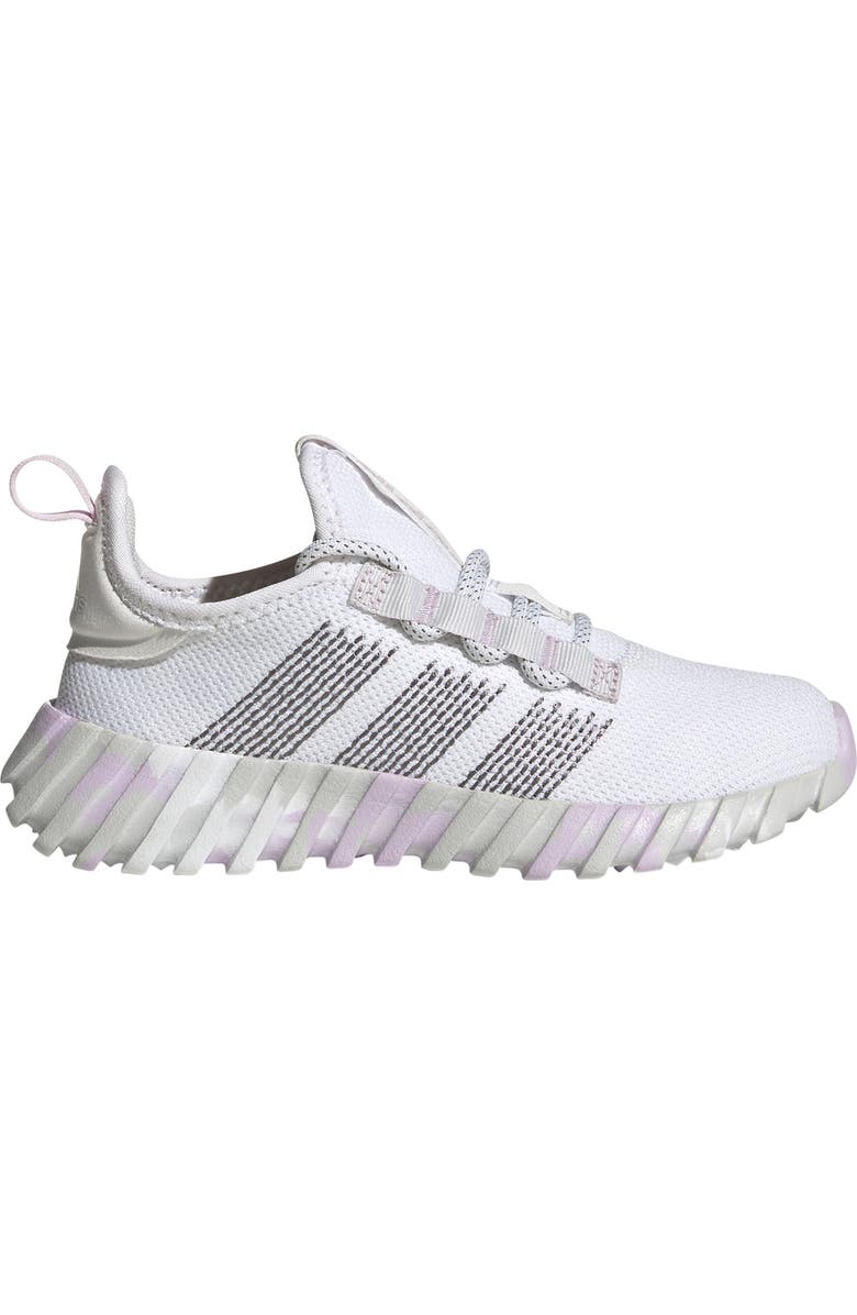 adidas Kids' Kaptir Flow Sneaker, Alternate, color, White/ Grey/ Dash Grey