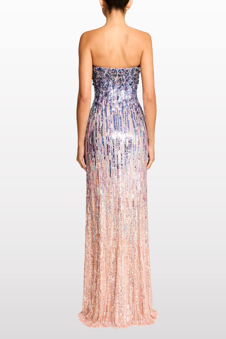 Honesty Sequin-Embellished Maxi Dress, Alternate, color, Sugar Purple