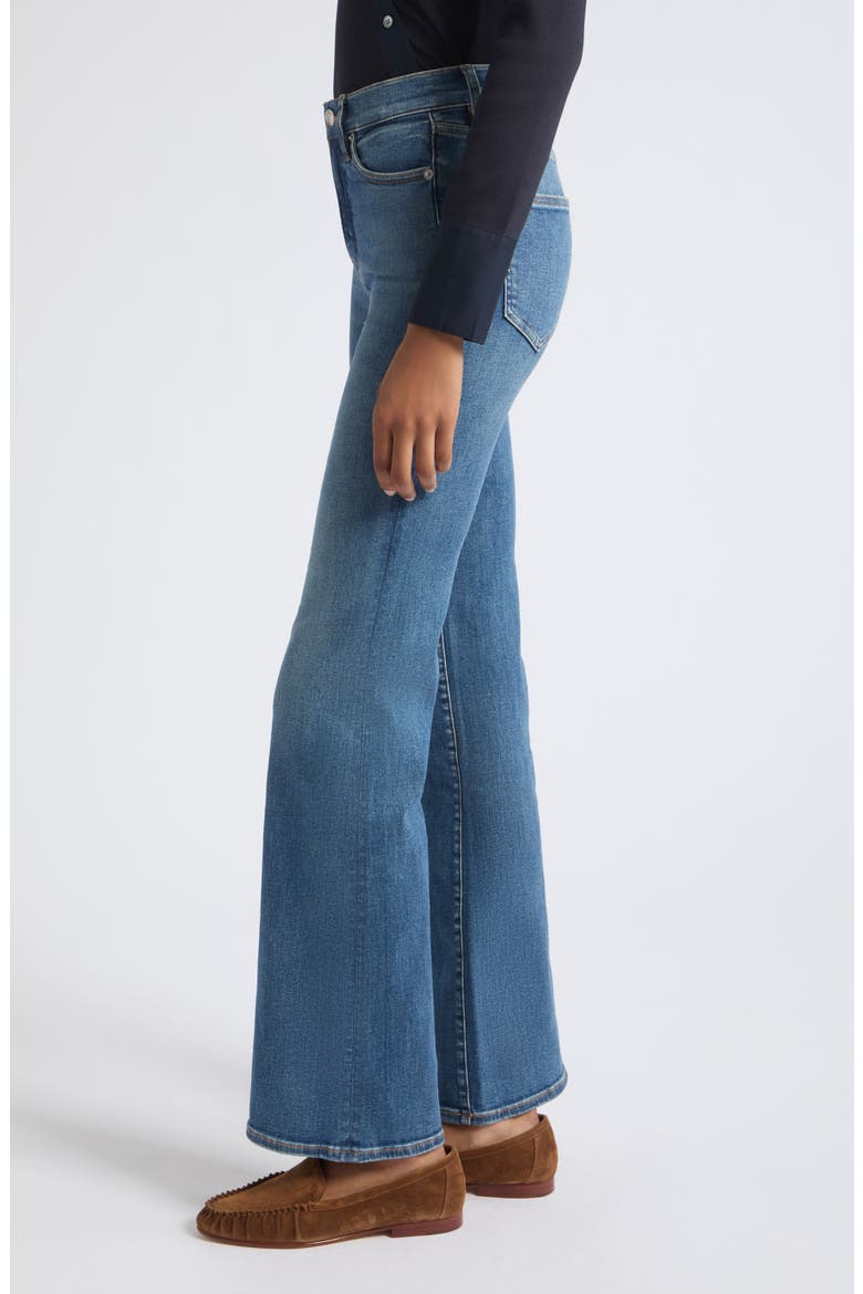 Crosbie High Waist Slim Wide Leg Jeans, Alternate, color, MEMORY LANE
