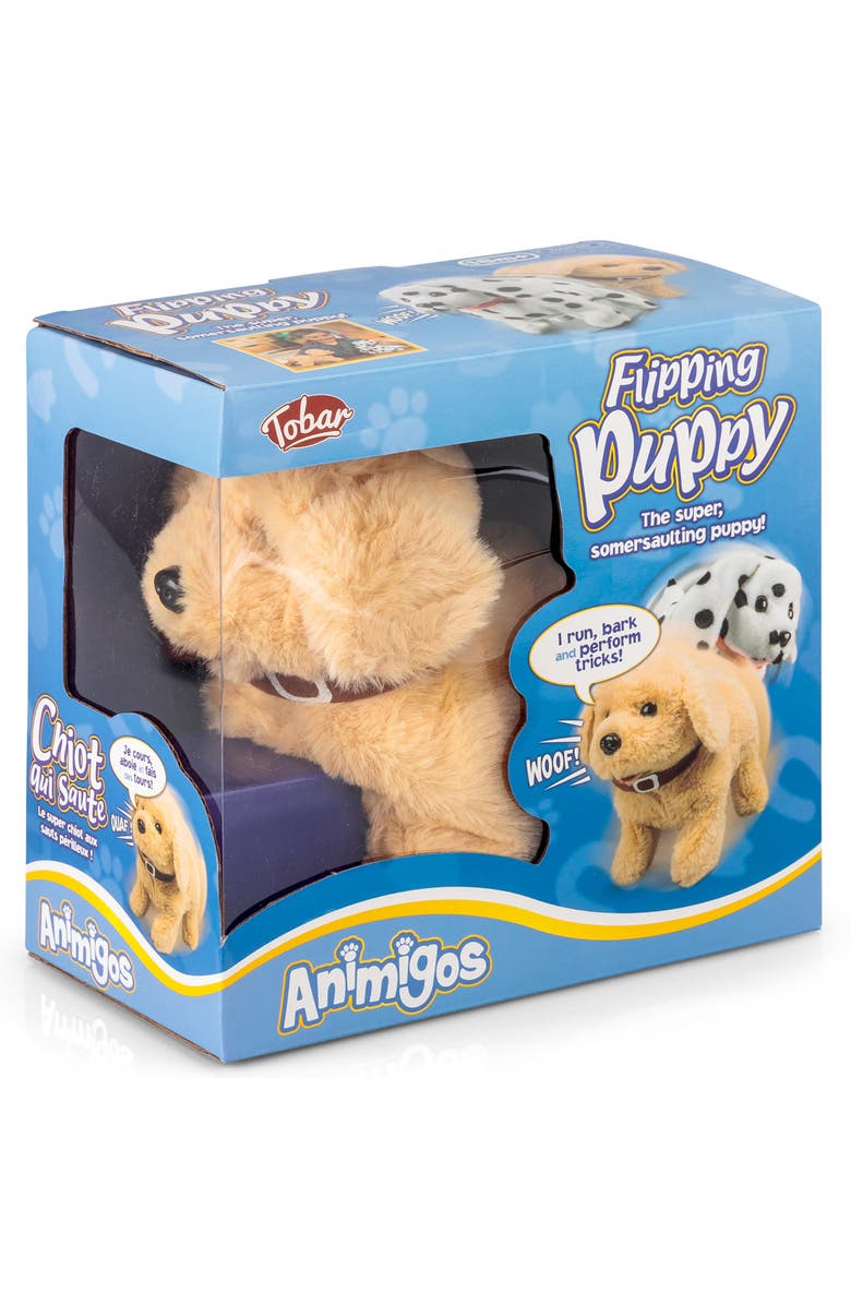 Tobar Animigos Flipping Puppy Labrador Interactive Toy, Alternate, color, 