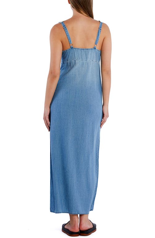 Billy T Amanda Lace Accent Sleeveless Maxi Dress