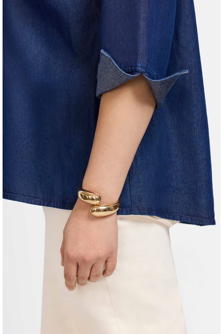 Agnes Denim Shirt, Alternate, color, DARK WASH