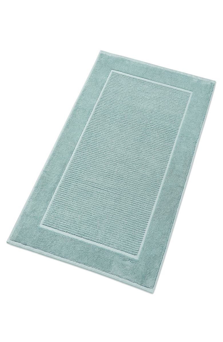 CHRISTY Supreme 1000GSM Extra Absorbent Cotton Bath Mat, Main, color, Mineral Blue