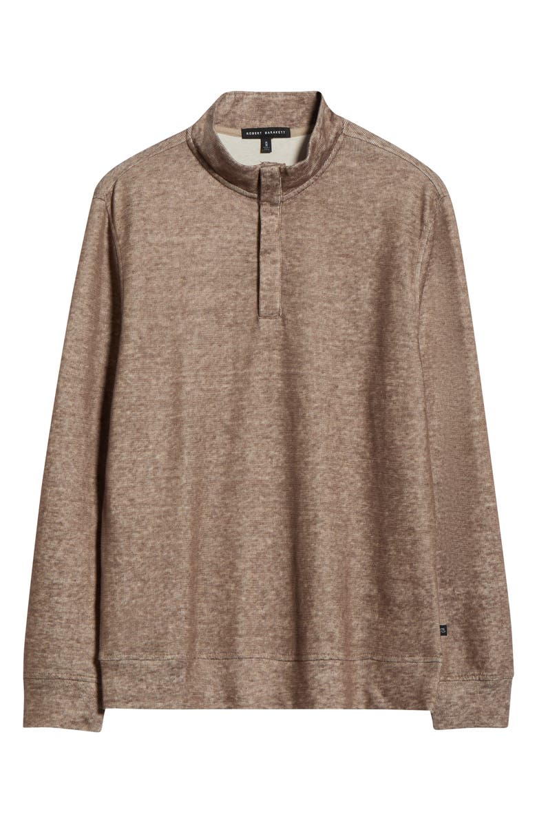 Robert Barakett Nomi Quarter Zip Pullover, Alternate, color, Pottery