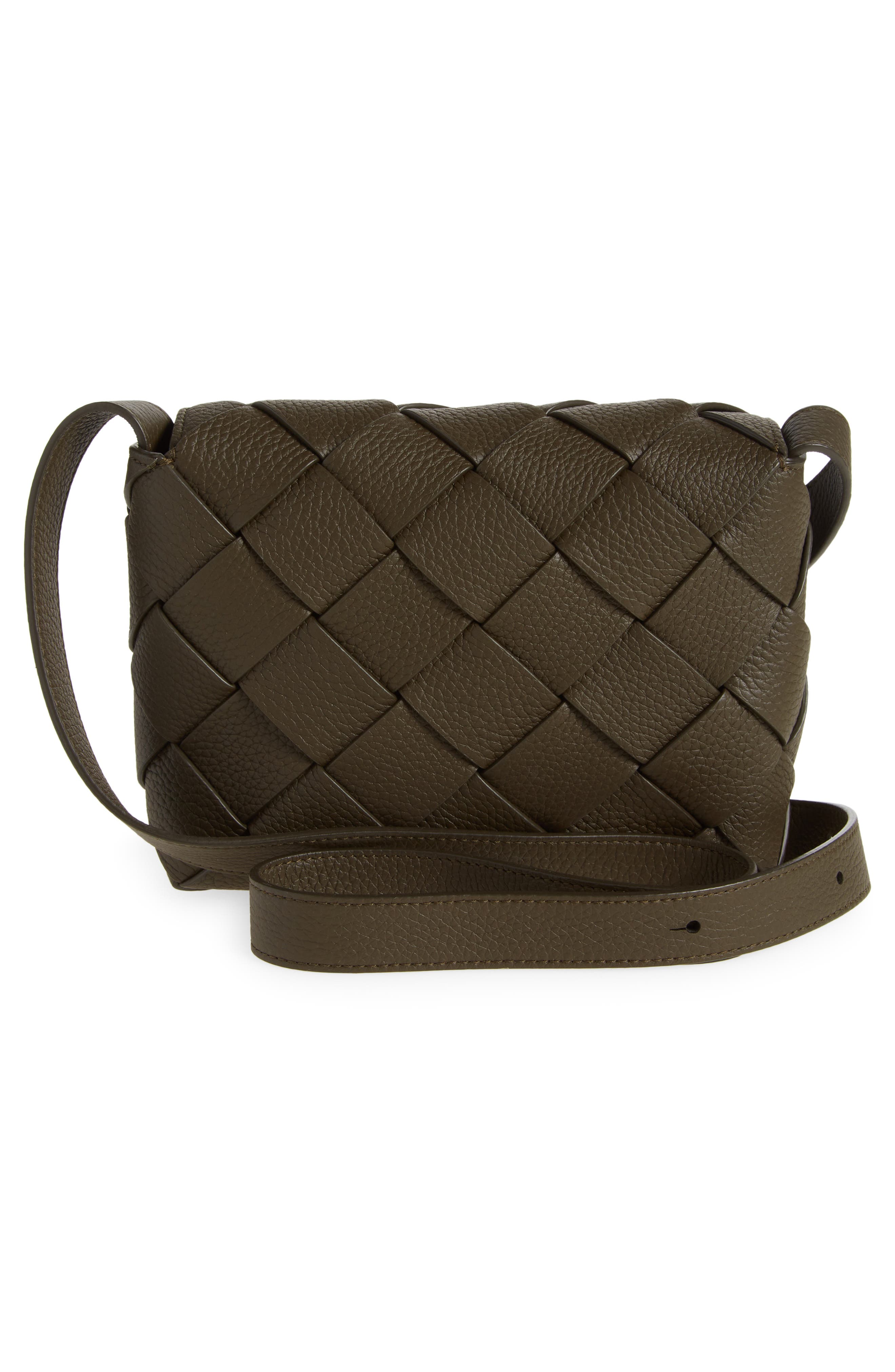 Bottega Veneta Small Intrecciato Messenger Bag, Alternate, color, 