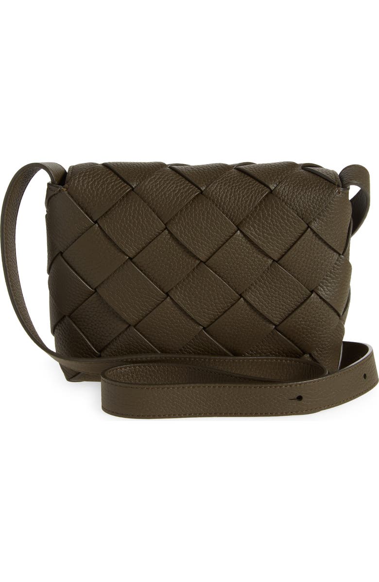 Bottega Veneta Small Intrecciato Messenger Bag, Alternate, color,