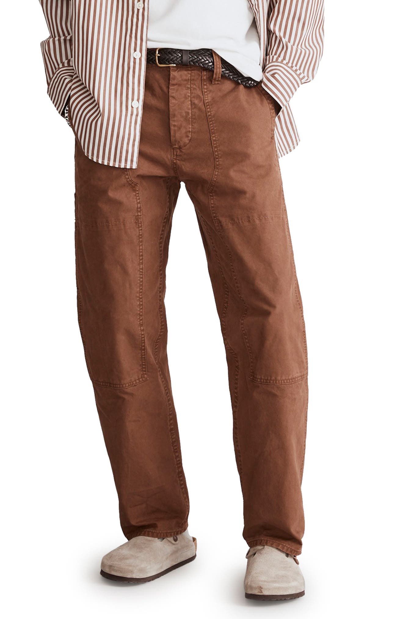 Men's Relaxed Straight Leg Workwear Pants (Men) | Nordstrom
