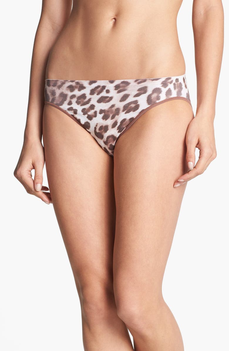 shimera Print Seamless High Cut Briefs, Main, color, 