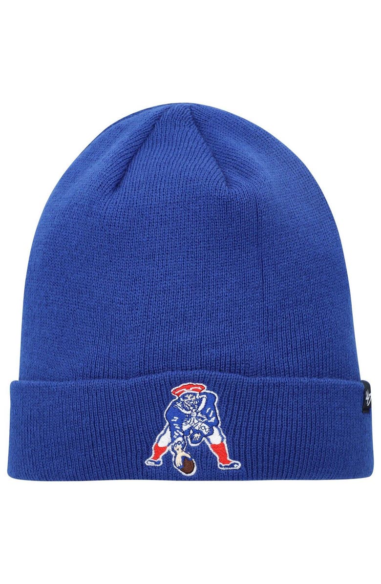 '47 Men's '47 Royal New England Patriots Legacy Cuffed Knit Hat, Main, color, 