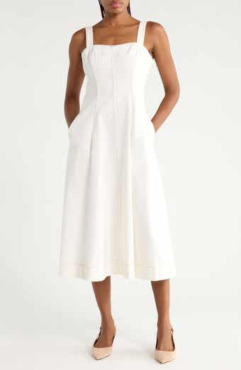 Cora Denim Midi Dress