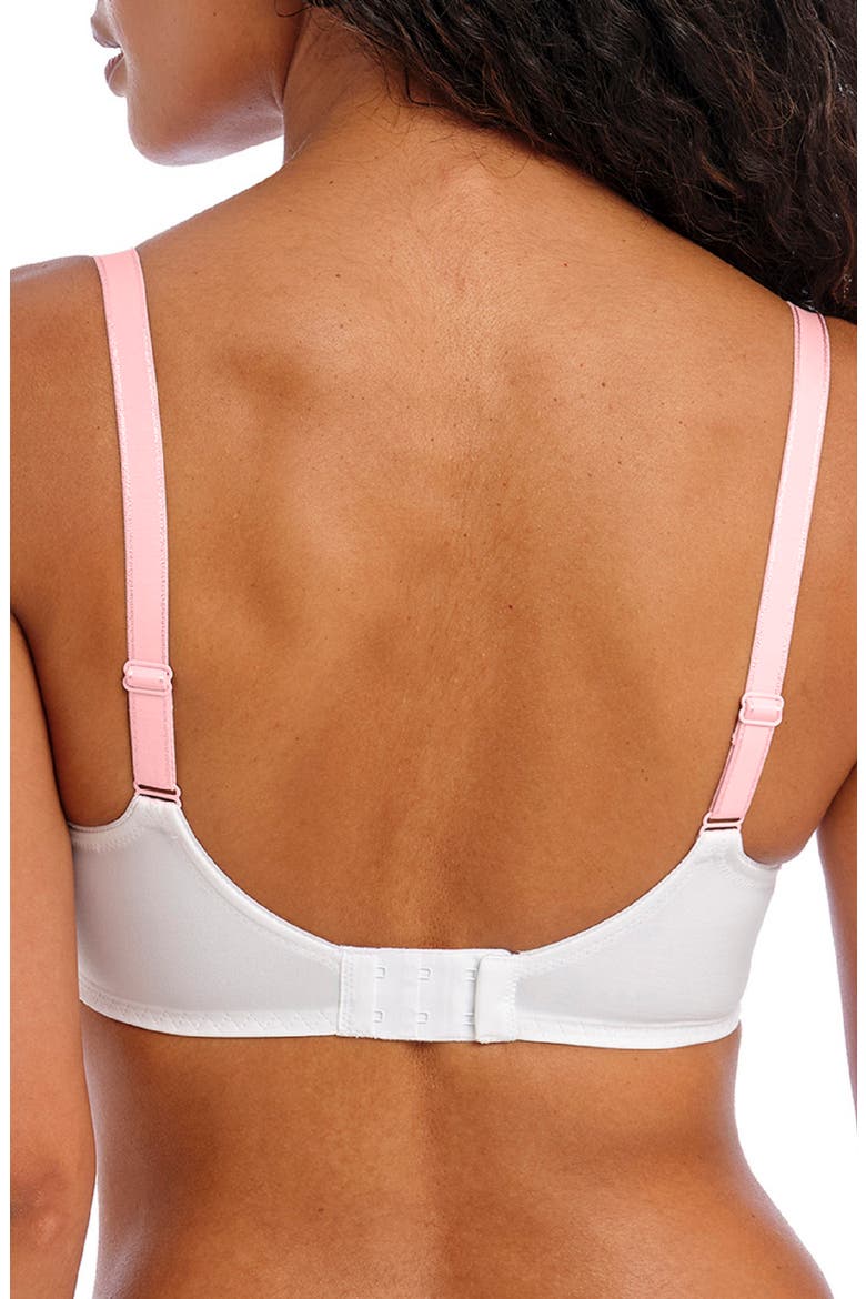 Idol Underwire Balconette Bra, Alternate, color, WHITE
