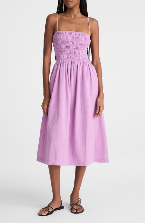The Peyton Cotton Midi Dress