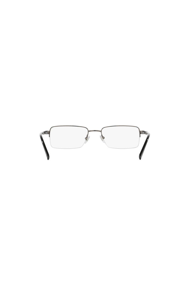 50mm Square optical glasses, Alternate, color, Grey