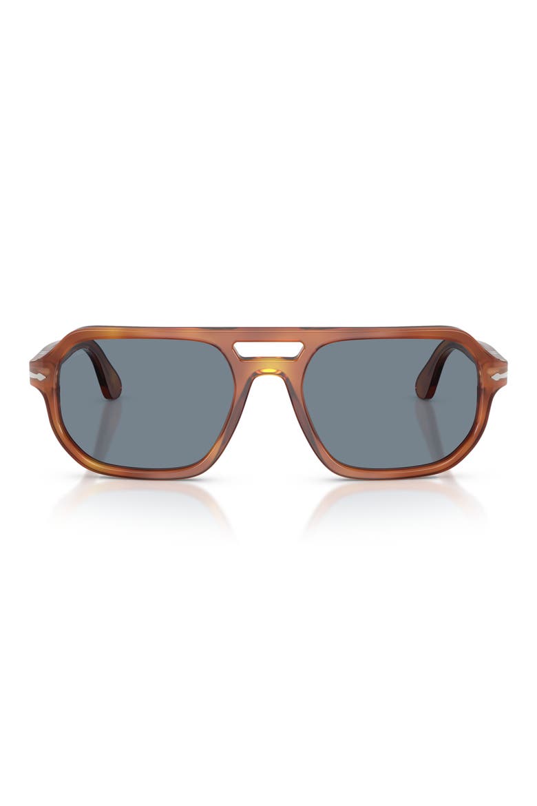59mm Guido Pillow Sunglasses, Main, color, TERRA DI SIENA / LIGHT BLUE